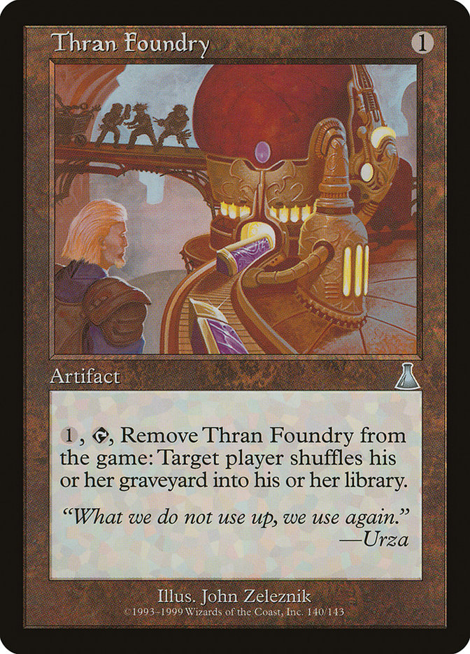 Thran Foundry [Urza's Destiny] MTG Single Magic: The Gathering    | Red Claw Gaming