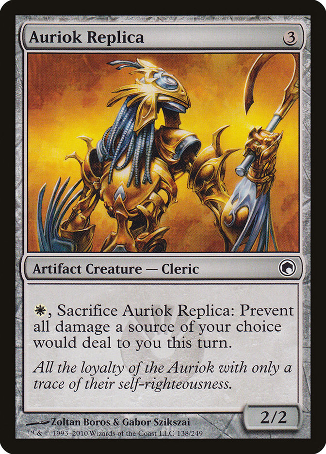 Auriok Replica [Scars of Mirrodin] MTG Single Magic: The Gathering    | Red Claw Gaming