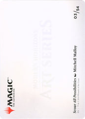 Scour All Possibilities // Scour All Possibilities [Modern Horizons Art Series] MTG Single Magic: The Gathering    | Red Claw Gaming