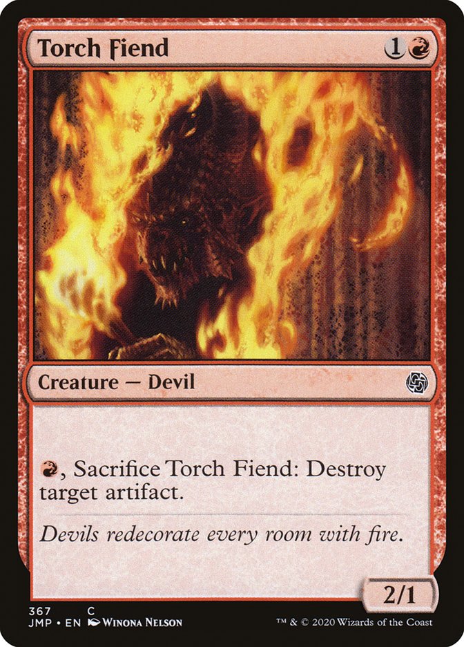Torch Fiend [Jumpstart] MTG Single Magic: The Gathering    | Red Claw Gaming