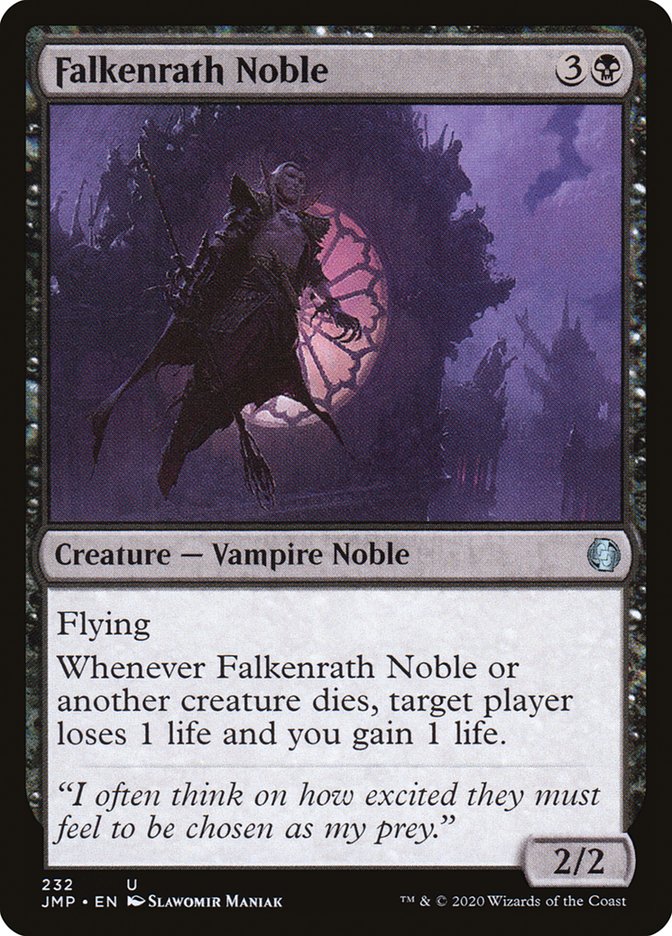 Falkenrath Noble [Jumpstart] MTG Single Magic: The Gathering    | Red Claw Gaming