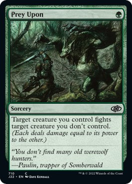 Prey Upon [Jumpstart 2022] MTG Single Magic: The Gathering    | Red Claw Gaming