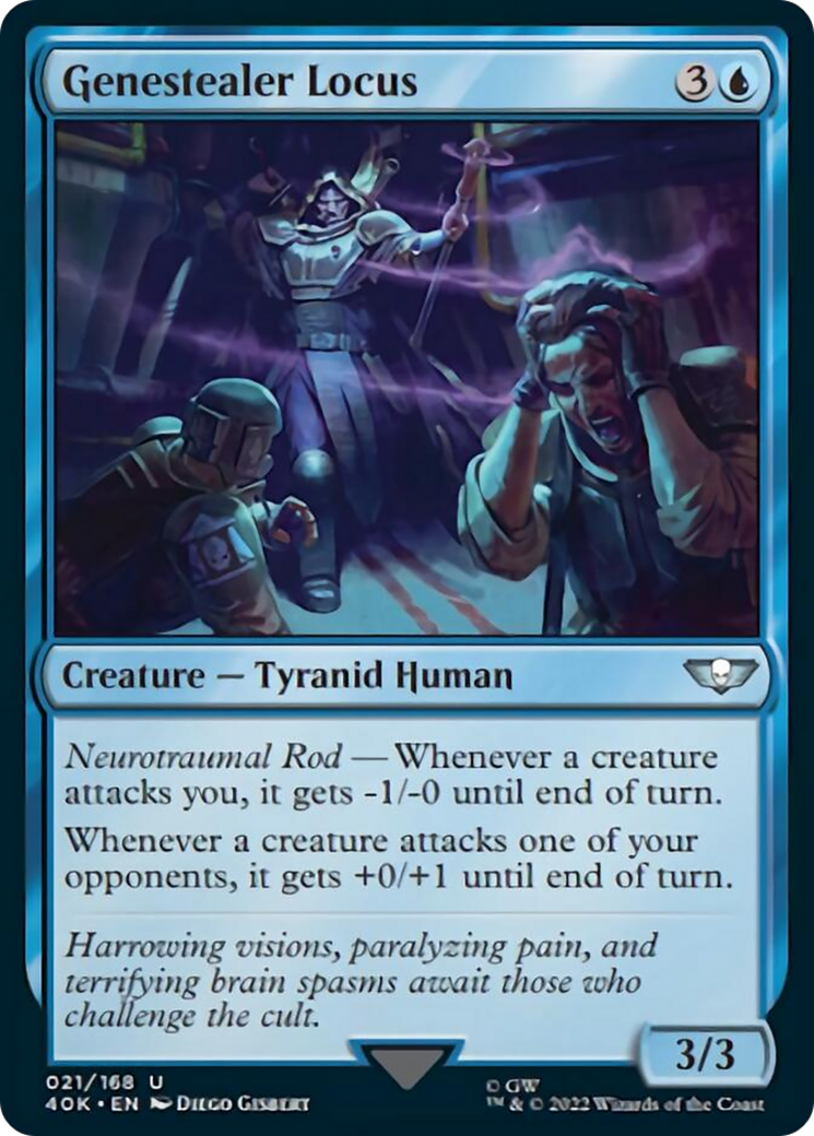 Genestealer Locus (Surge Foil) [Warhammer 40,000] MTG Single Magic: The Gathering    | Red Claw Gaming