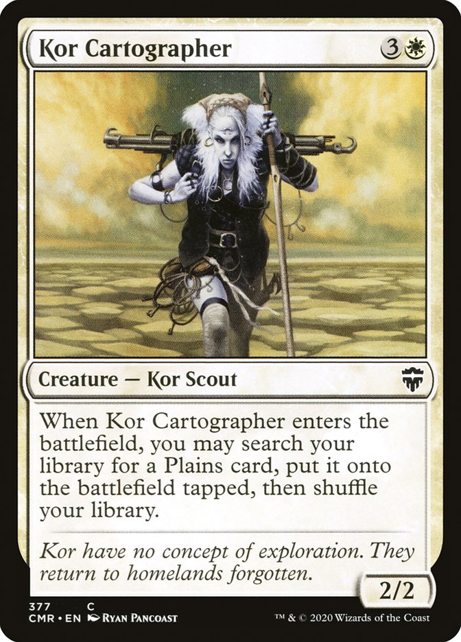 Kor Cartographer (377) [Commander Legends] MTG Single Magic: The Gathering    | Red Claw Gaming