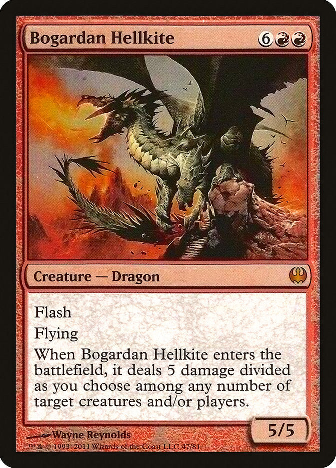 Bogardan Hellkite [Duel Decks: Knights vs. Dragons] MTG Single Magic: The Gathering    | Red Claw Gaming