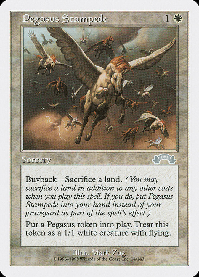 Pegasus Stampede [Anthologies] MTG Single Magic: The Gathering    | Red Claw Gaming