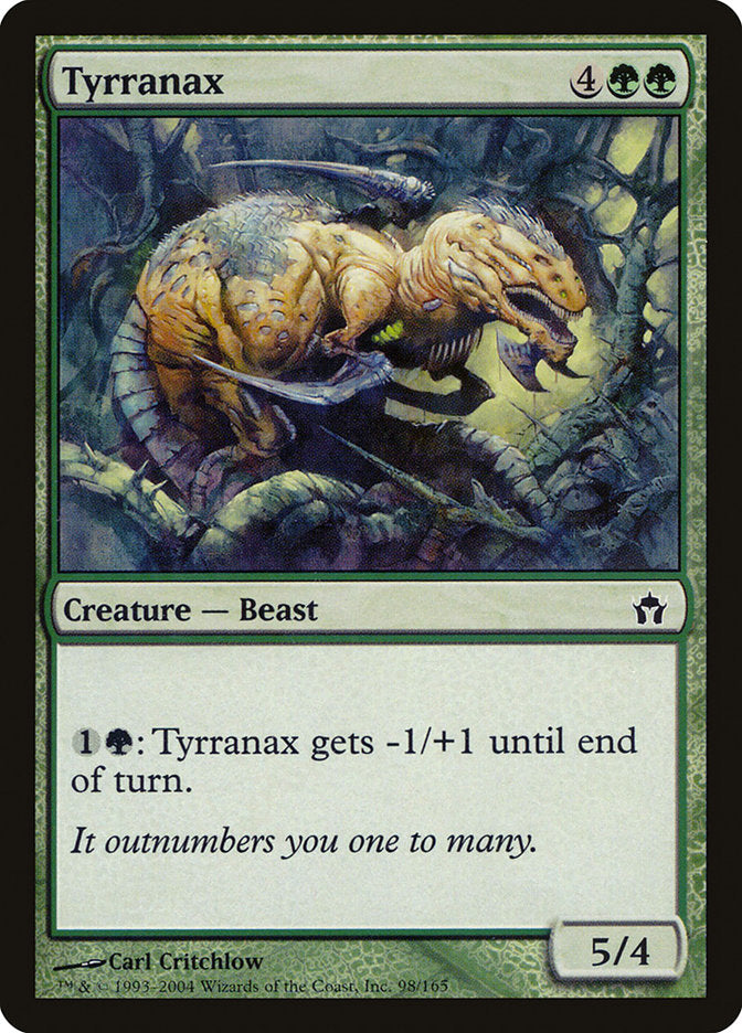 Tyrranax [Fifth Dawn] MTG Single Magic: The Gathering    | Red Claw Gaming