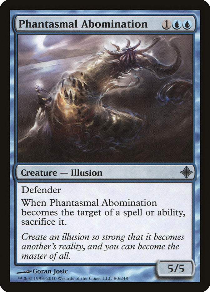 Phantasmal Abomination [Rise of the Eldrazi] MTG Single Magic: The Gathering    | Red Claw Gaming