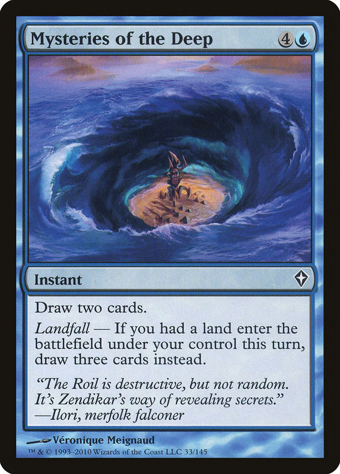 Mysteries of the Deep [Worldwake] MTG Single Magic: The Gathering    | Red Claw Gaming
