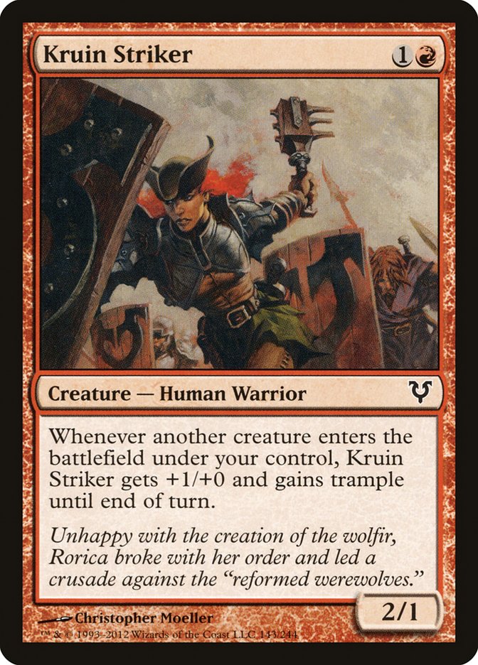 Kruin Striker [Avacyn Restored] MTG Single Magic: The Gathering    | Red Claw Gaming