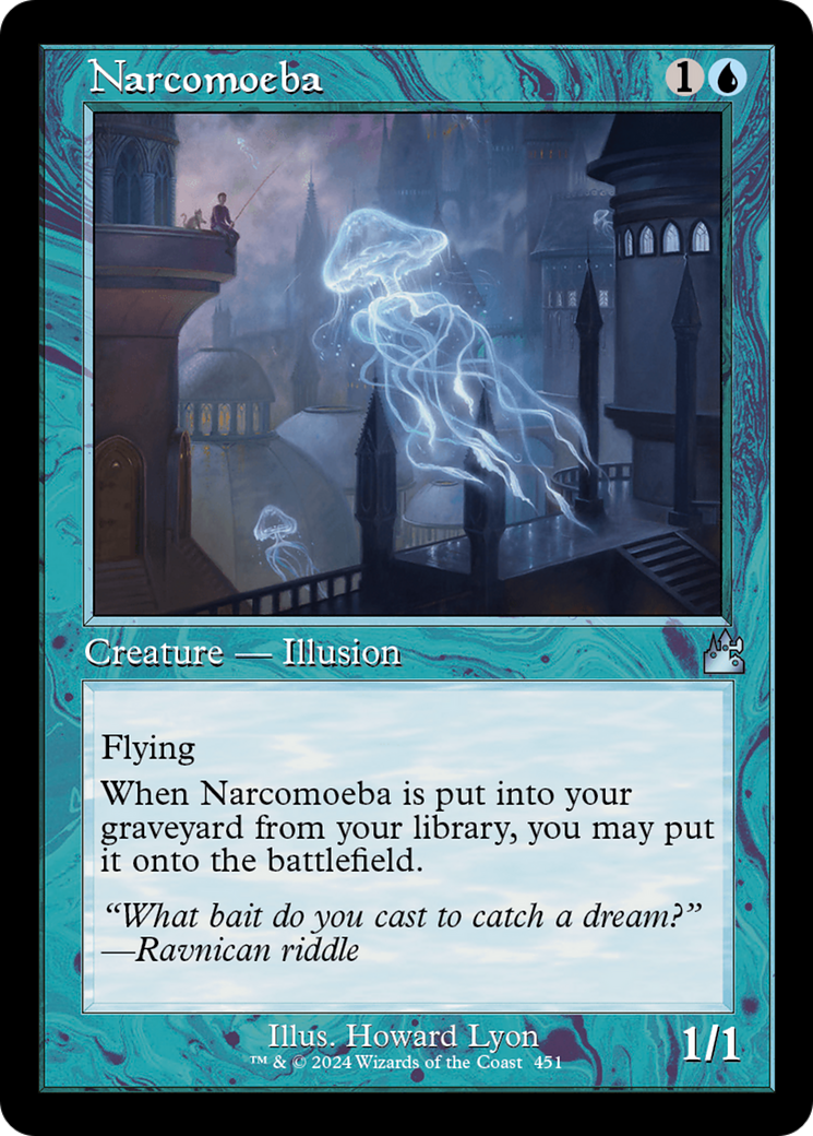 Narcomoeba (Retro Frame) [Ravnica Remastered] MTG Single Magic: The Gathering    | Red Claw Gaming