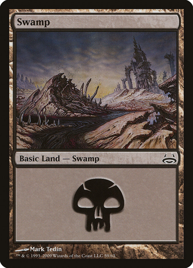 Swamp (59) [Duel Decks: Divine vs. Demonic] MTG Single Magic: The Gathering    | Red Claw Gaming