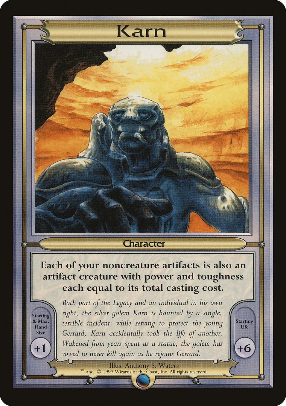 Karn [Vanguard Series] MTG Single Magic: The Gathering    | Red Claw Gaming