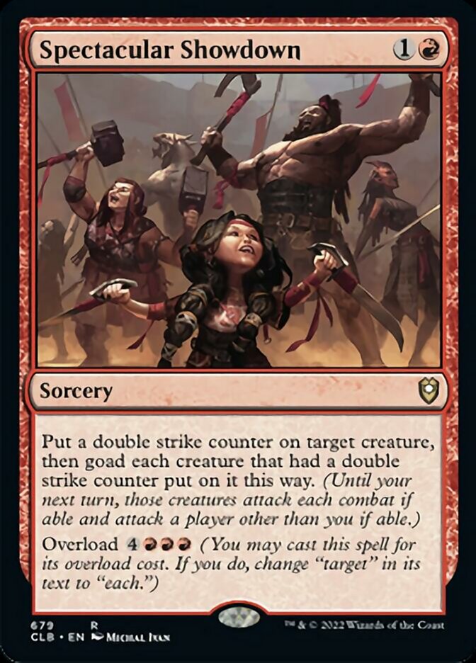 Spectacular Showdown [Commander Legends: Battle for Baldur's Gate] MTG Single Magic: The Gathering    | Red Claw Gaming