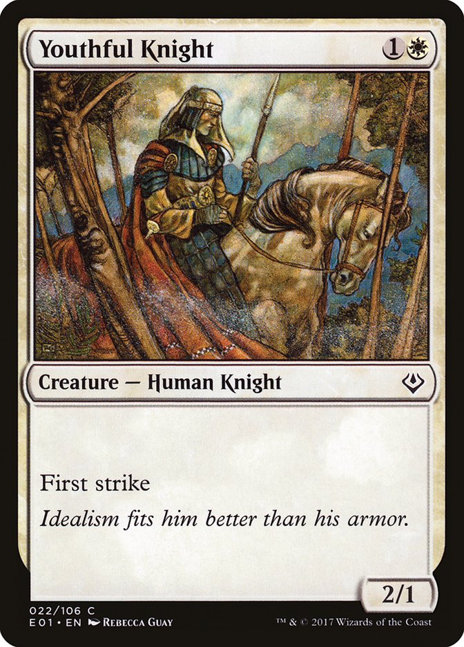 Youthful Knight [Archenemy: Nicol Bolas] MTG Single Magic: The Gathering    | Red Claw Gaming