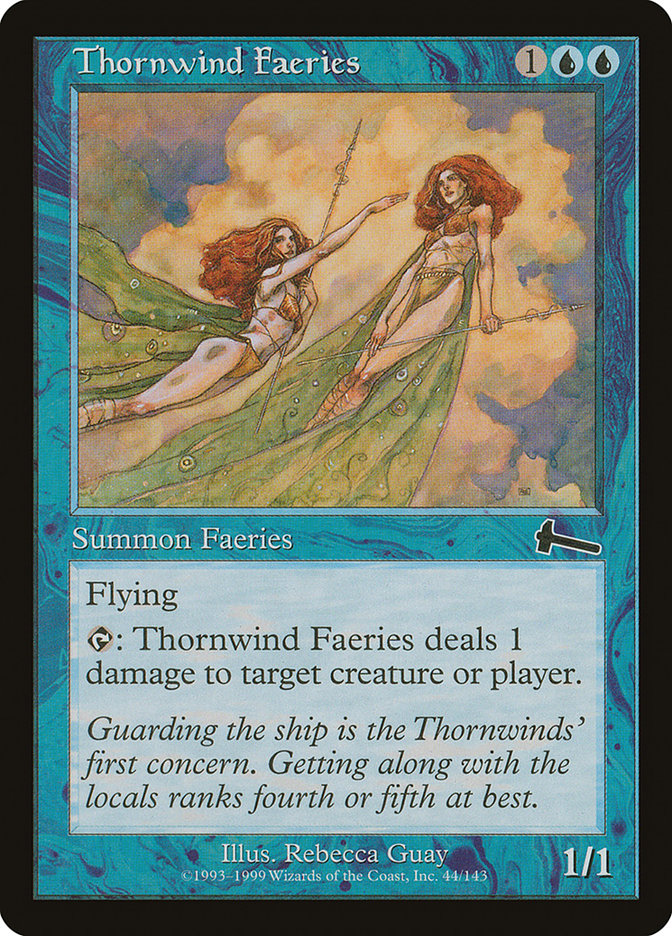 Thornwind Faeries [Urza's Legacy] MTG Single Magic: The Gathering    | Red Claw Gaming