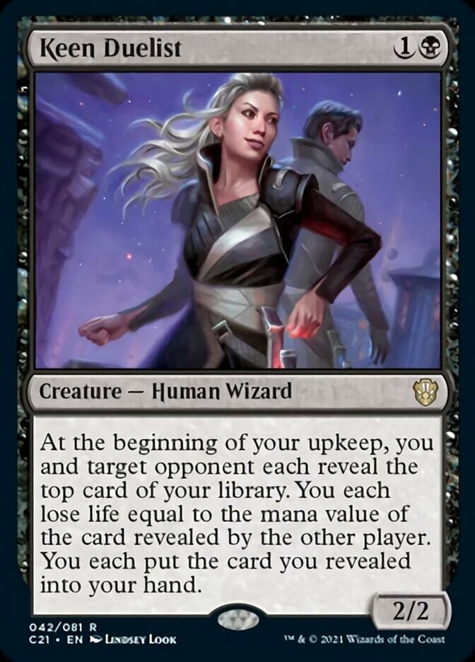 Keen Duelist [Commander 2021] MTG Single Magic: The Gathering    | Red Claw Gaming