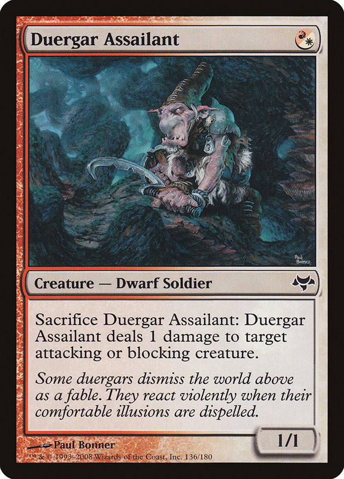 Duergar Assailant [Eventide] MTG Single Magic: The Gathering    | Red Claw Gaming