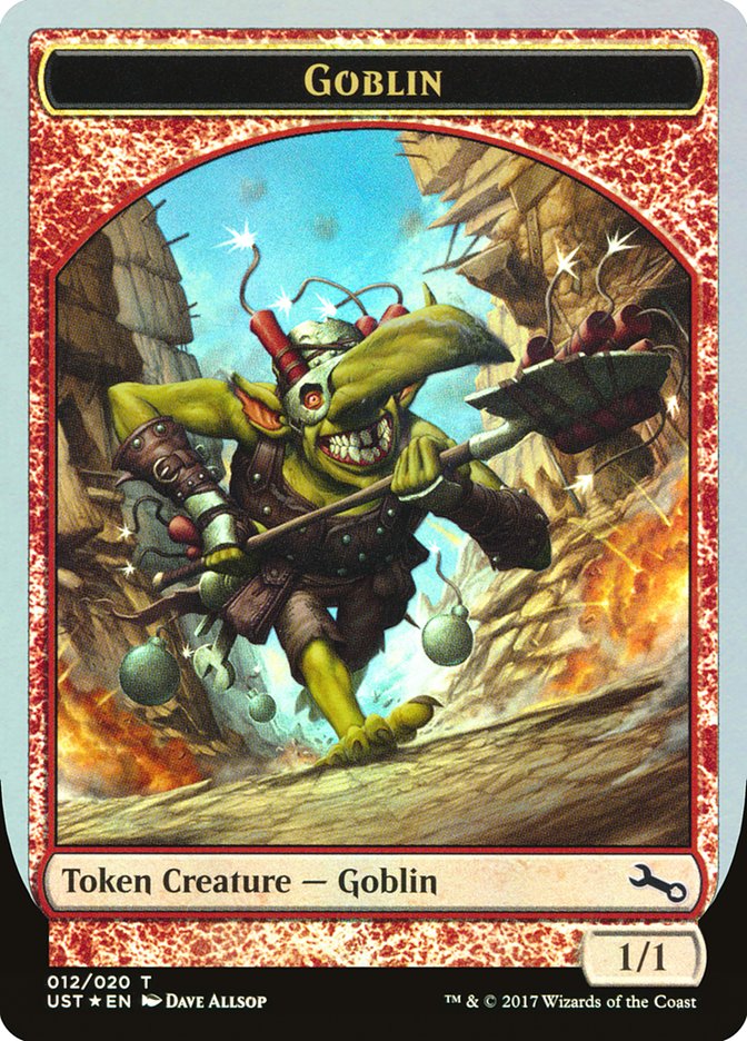 Goblin Token [Unstable Tokens] MTG Single Magic: The Gathering    | Red Claw Gaming