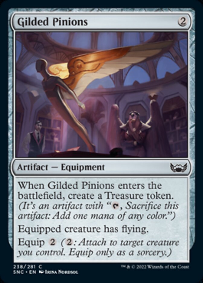 Gilded Pinions [Streets of New Capenna] MTG Single Magic: The Gathering    | Red Claw Gaming