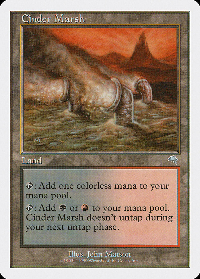 Cinder Marsh [Battle Royale] MTG Single Magic: The Gathering    | Red Claw Gaming
