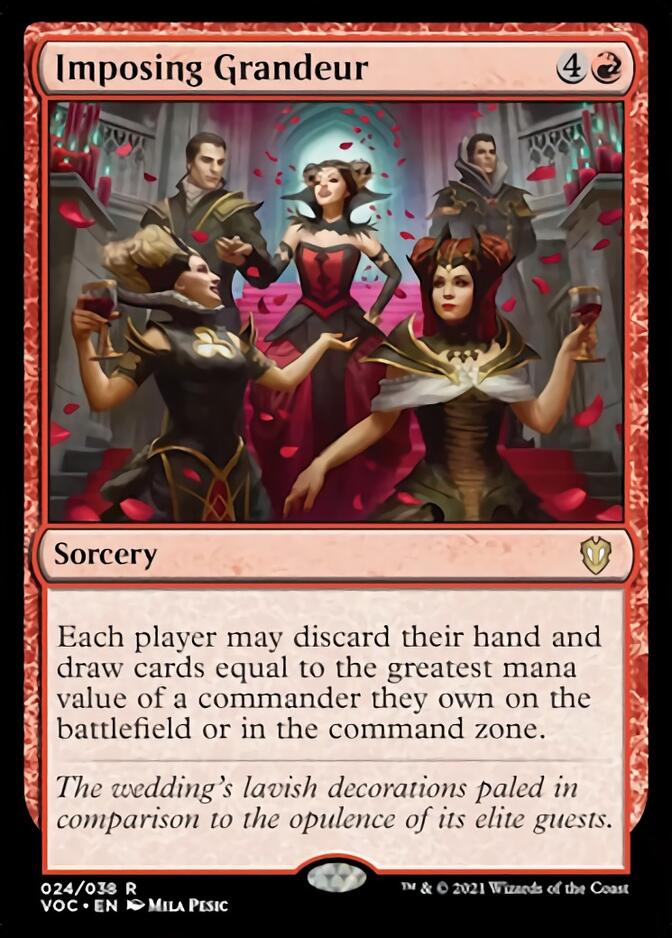 Imposing Grandeur [Innistrad: Crimson Vow Commander] MTG Single Magic: The Gathering    | Red Claw Gaming