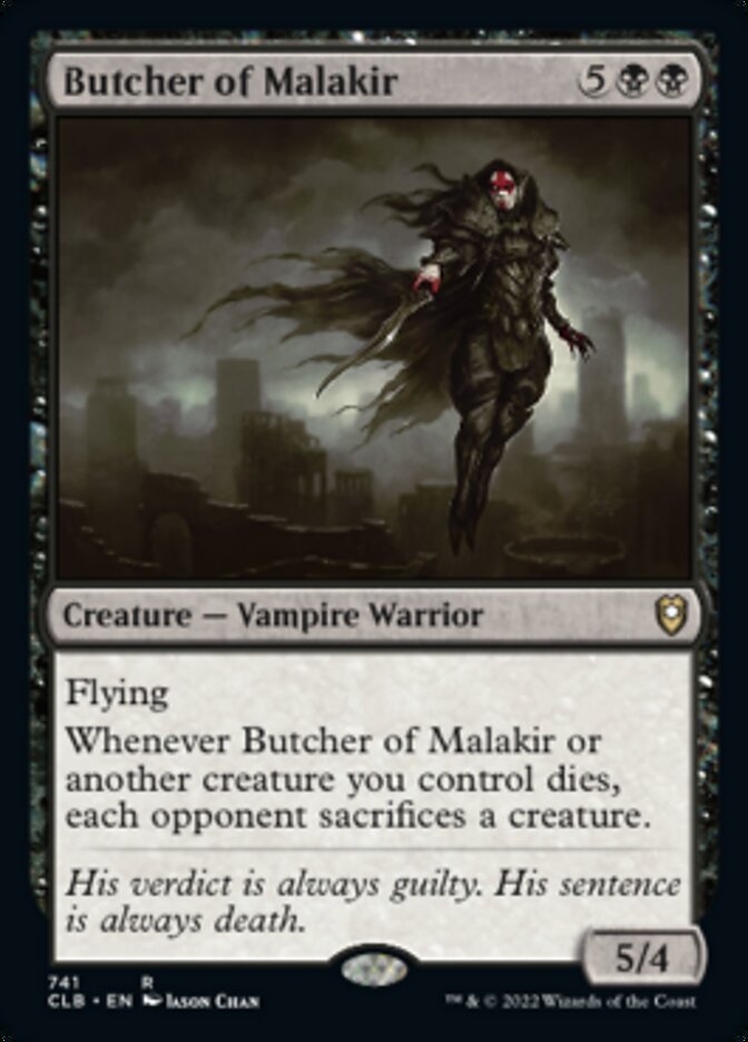 Butcher of Malakir [Commander Legends: Battle for Baldur's Gate] MTG Single Magic: The Gathering    | Red Claw Gaming