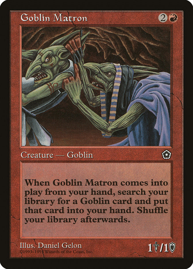 Goblin Matron [Portal Second Age] MTG Single Magic: The Gathering    | Red Claw Gaming