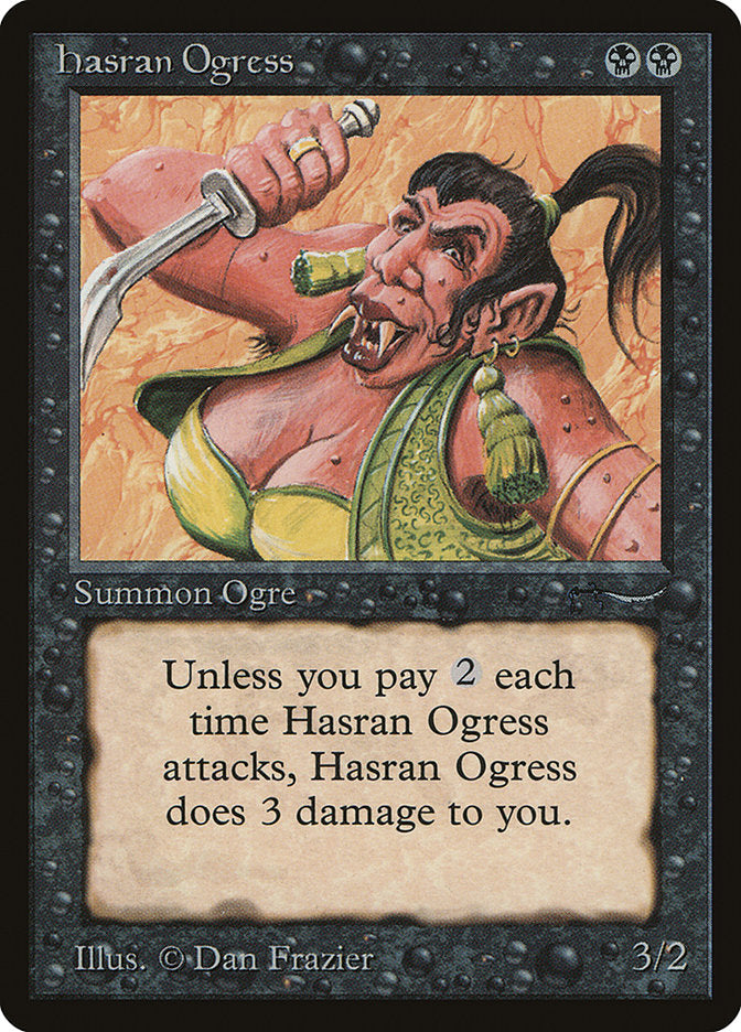 Hasran Ogress (Light Mana Cost) [Arabian Nights] MTG Single Magic: The Gathering    | Red Claw Gaming