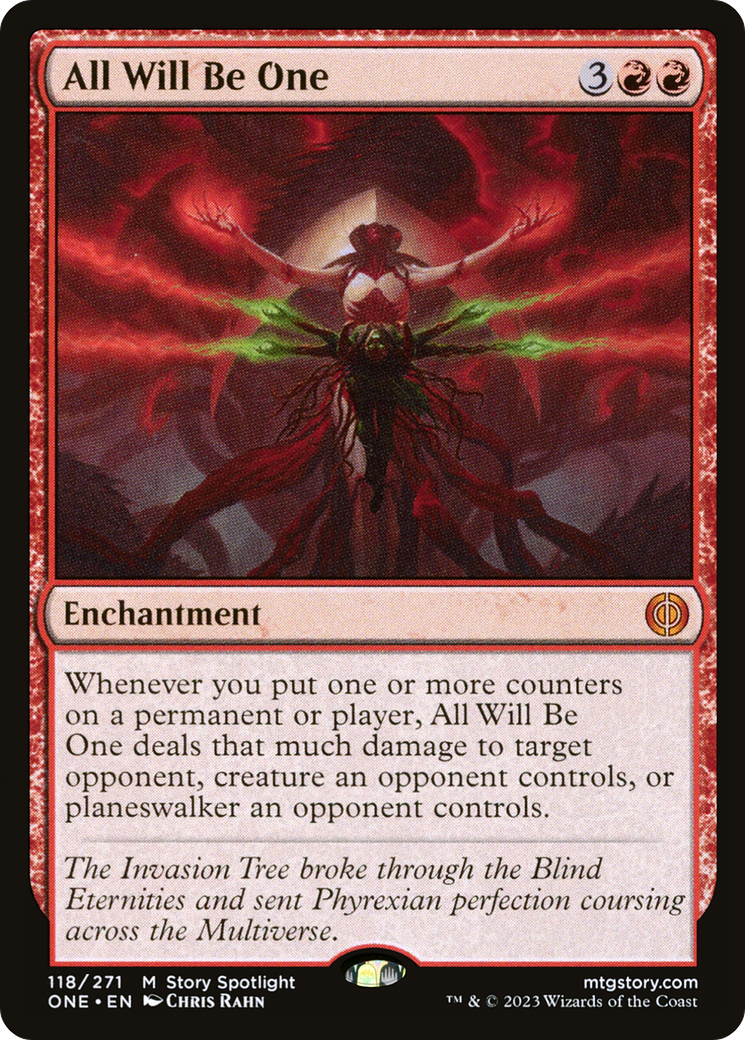 All Will Be One [Phyrexia: All Will Be One] MTG Single Magic: The Gathering    | Red Claw Gaming