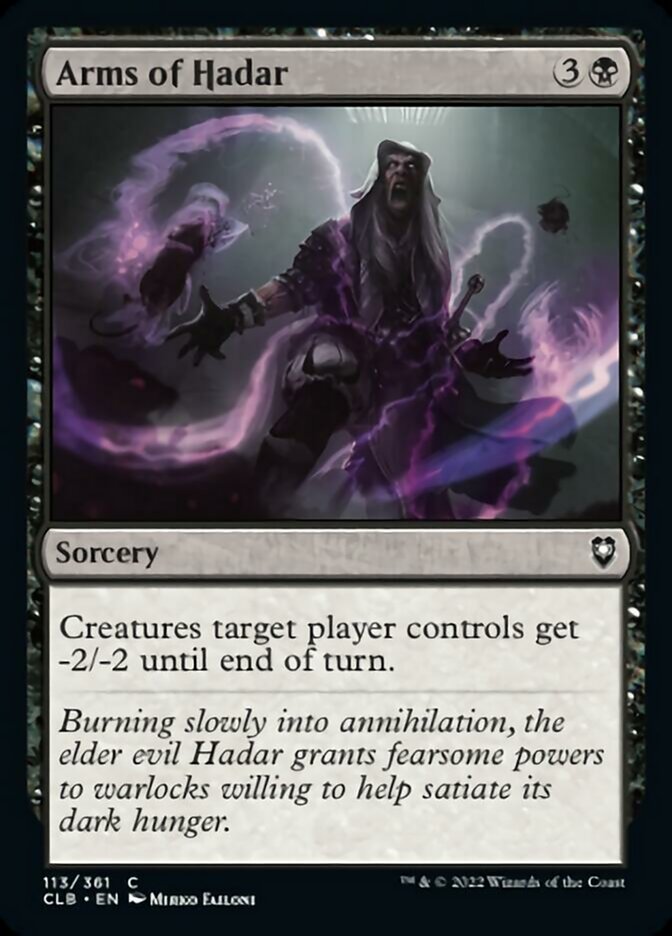 Arms of Hadar [Commander Legends: Battle for Baldur's Gate] MTG Single Magic: The Gathering    | Red Claw Gaming