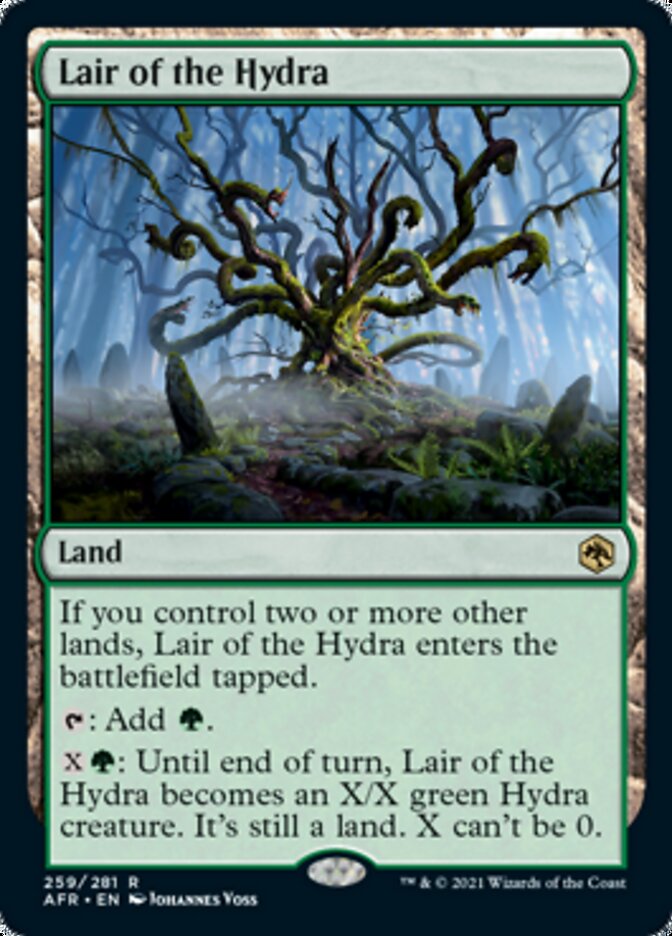 Lair of the Hydra [Dungeons & Dragons: Adventures in the Forgotten Realms] MTG Single Magic: The Gathering    | Red Claw Gaming