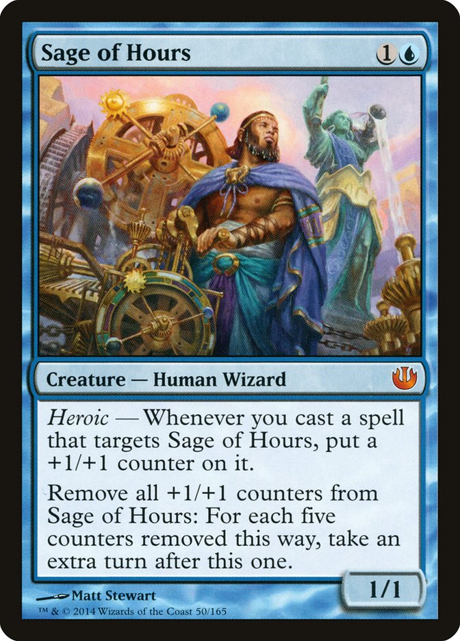 Sage of Hours [Journey into Nyx] MTG Single Magic: The Gathering    | Red Claw Gaming