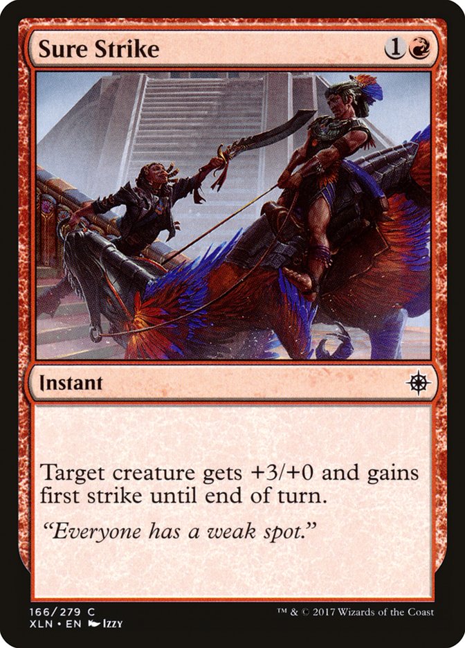 Sure Strike [Ixalan] MTG Single Magic: The Gathering    | Red Claw Gaming
