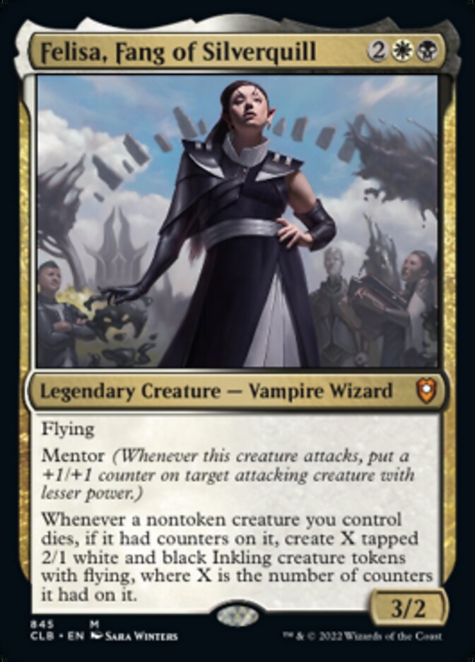 Felisa, Fang of Silverquill [Commander Legends: Battle for Baldur's Gate] MTG Single Magic: The Gathering    | Red Claw Gaming