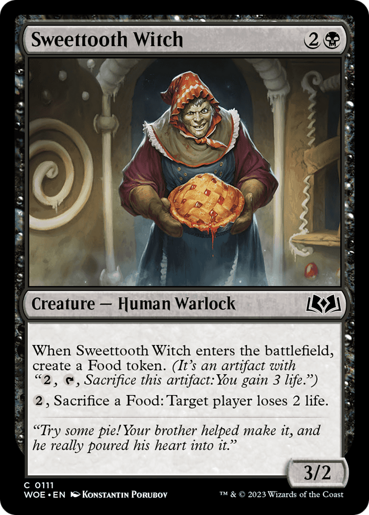 Sweettooth Witch [Wilds of Eldraine] MTG Single Magic: The Gathering    | Red Claw Gaming