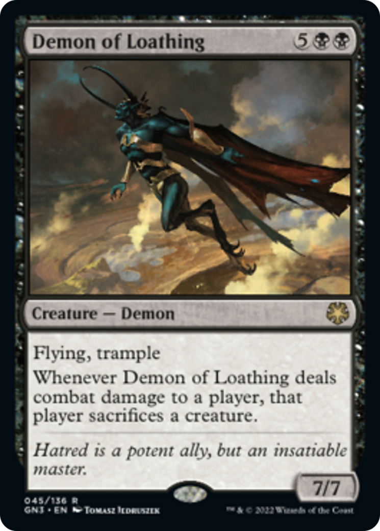 Demon of Loathing [Game Night: Free-for-All] MTG Single Magic: The Gathering    | Red Claw Gaming