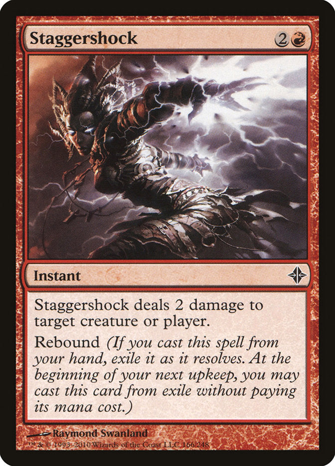 Staggershock [Rise of the Eldrazi] MTG Single Magic: The Gathering    | Red Claw Gaming