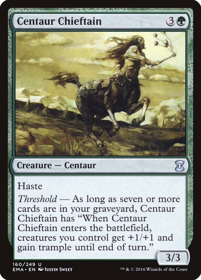 Centaur Chieftain [Eternal Masters] MTG Single Magic: The Gathering    | Red Claw Gaming