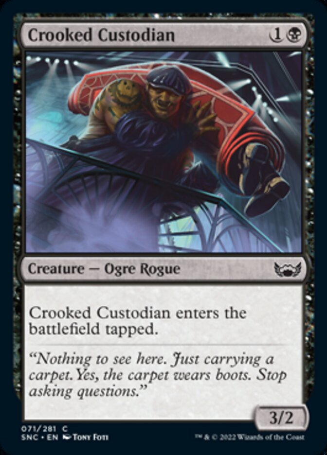 Crooked Custodian [Streets of New Capenna] MTG Single Magic: The Gathering    | Red Claw Gaming