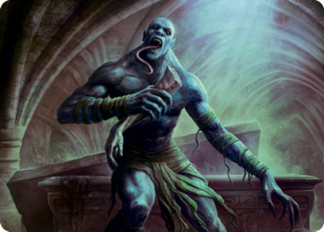 Ghoul Art Card [Dungeons & Dragons: Adventures in the Forgotten Realms Art Series] MTG Single Magic: The Gathering    | Red Claw Gaming