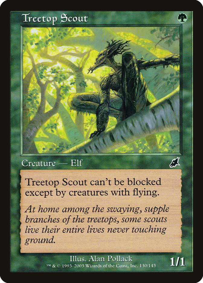 Treetop Scout [Scourge] MTG Single Magic: The Gathering    | Red Claw Gaming
