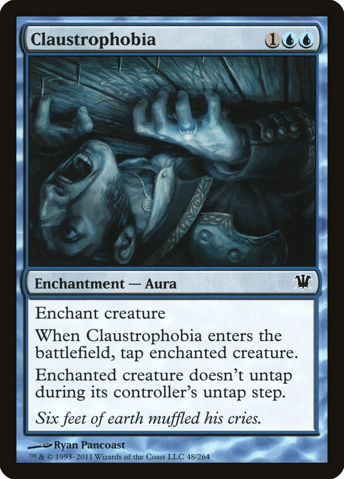 Claustrophobia [Innistrad] MTG Single Magic: The Gathering    | Red Claw Gaming