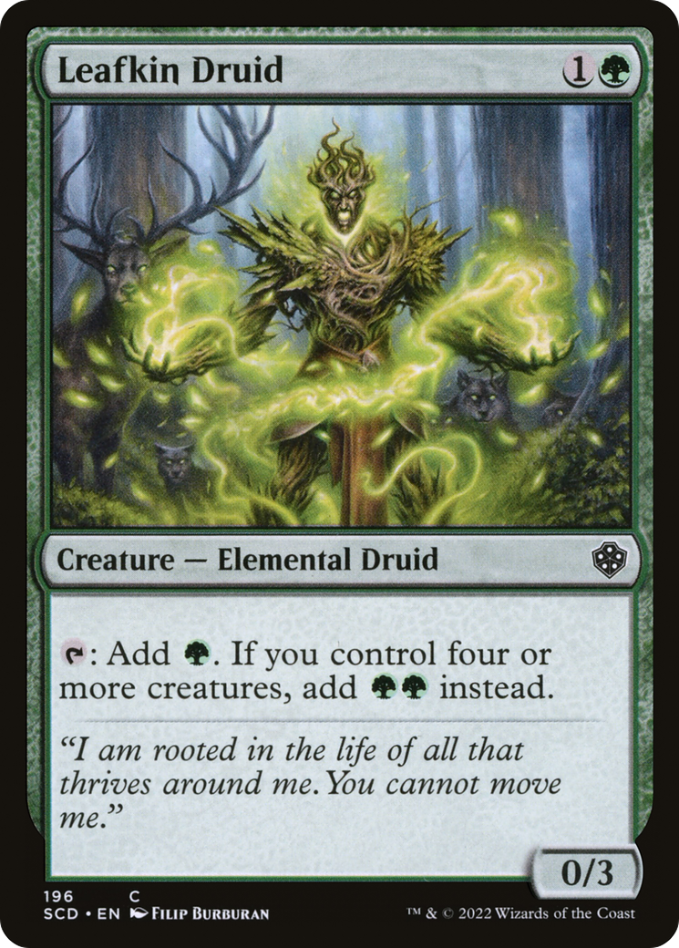 Leafkin Druid [Starter Commander Decks] MTG Single Magic: The Gathering    | Red Claw Gaming