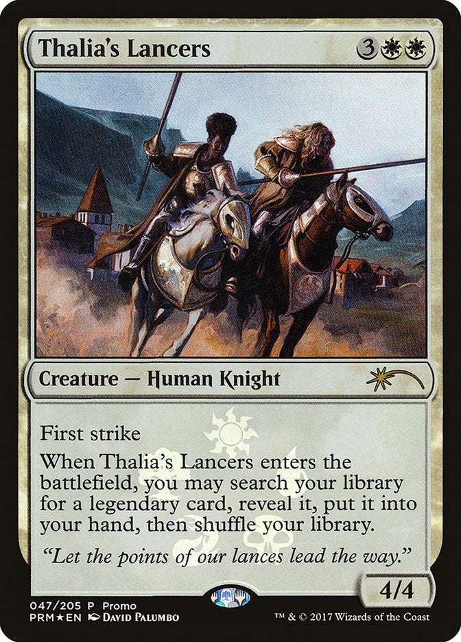 Thalia's Lancers [Resale Promos] MTG Single Magic: The Gathering    | Red Claw Gaming