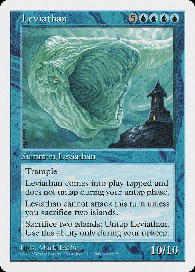 Leviathan [Fifth Edition] MTG Single Magic: The Gathering    | Red Claw Gaming