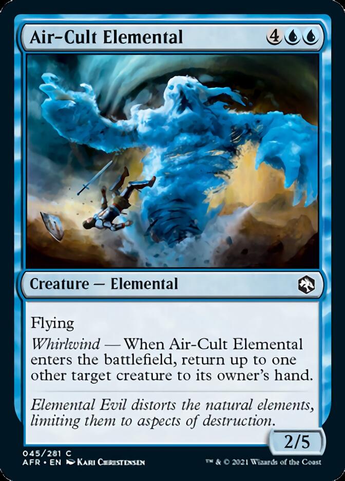 Air-Cult Elemental [Dungeons & Dragons: Adventures in the Forgotten Realms] MTG Single Magic: The Gathering    | Red Claw Gaming