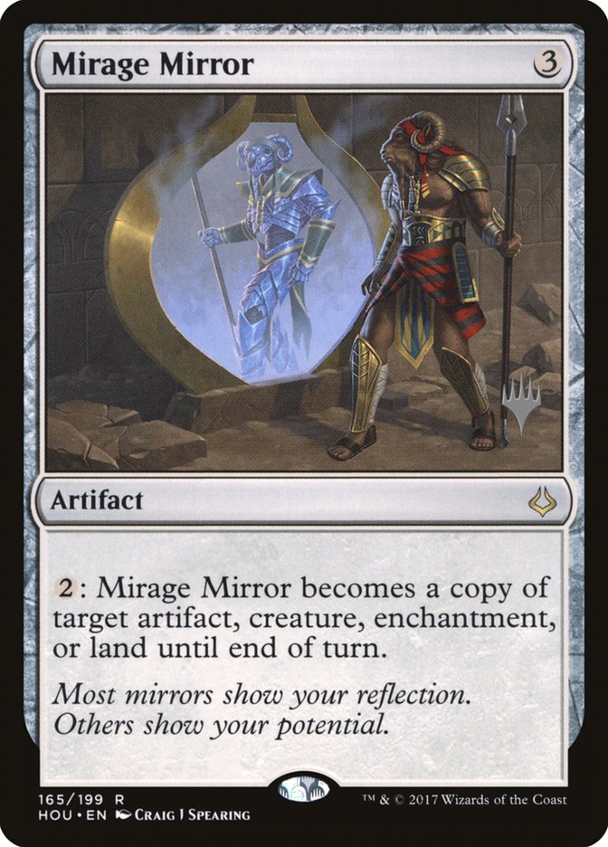 Mirage Mirror (Promo Pack) [Hour of Devastation Promos] MTG Single Magic: The Gathering    | Red Claw Gaming