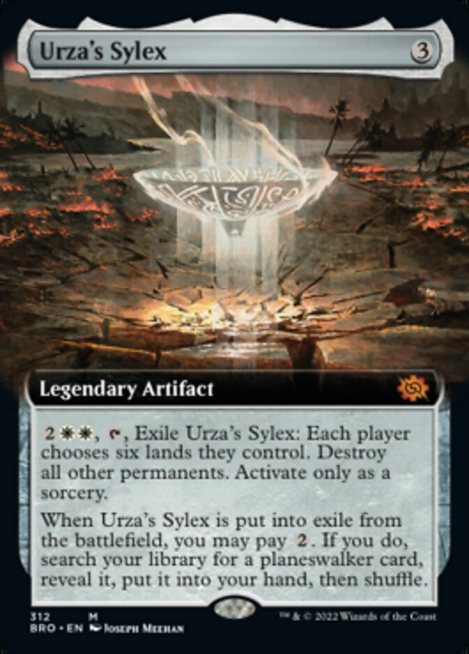 Urza's Sylex (Extended Art) [The Brothers' War] MTG Single Magic: The Gathering    | Red Claw Gaming