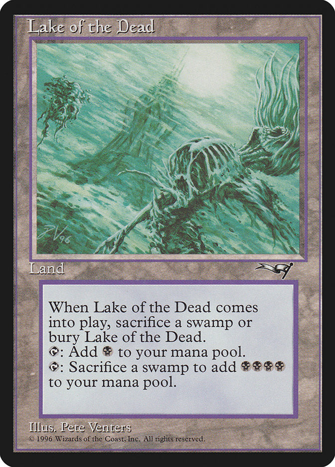 Lake of the Dead [Alliances] MTG Single Magic: The Gathering    | Red Claw Gaming